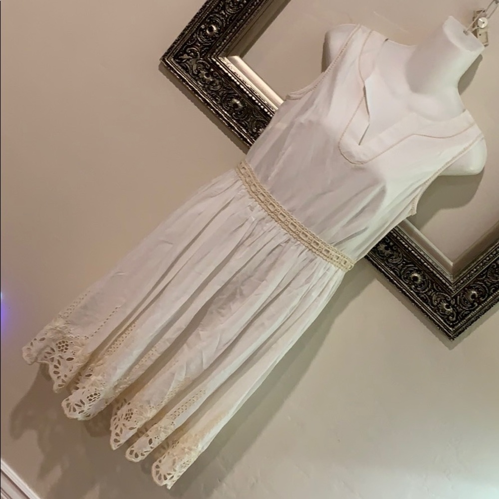 White Ann Taylor dress